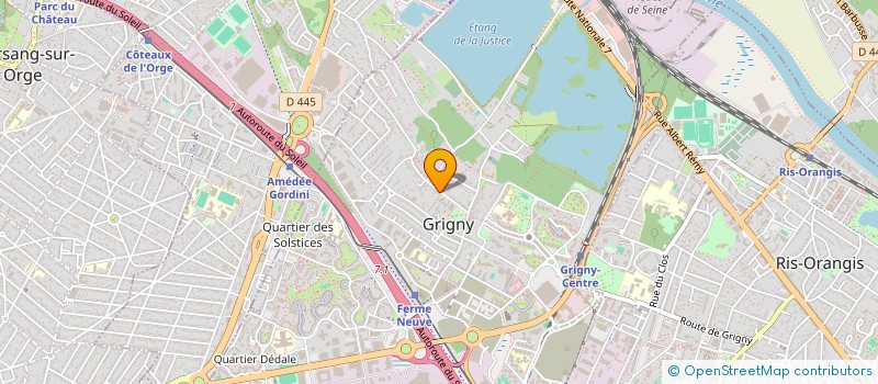 localisation de l'entreprise MANAGING WORLDWIDE TEAMS à GRIGNY