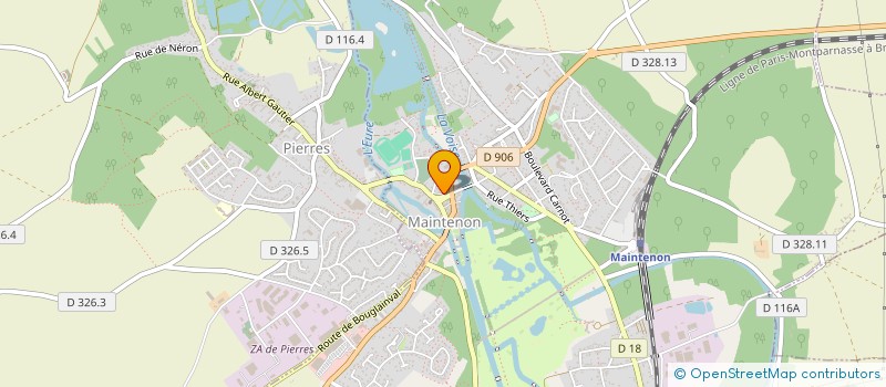 localisation de l'entreprise MANAGINVEST à HANCHES