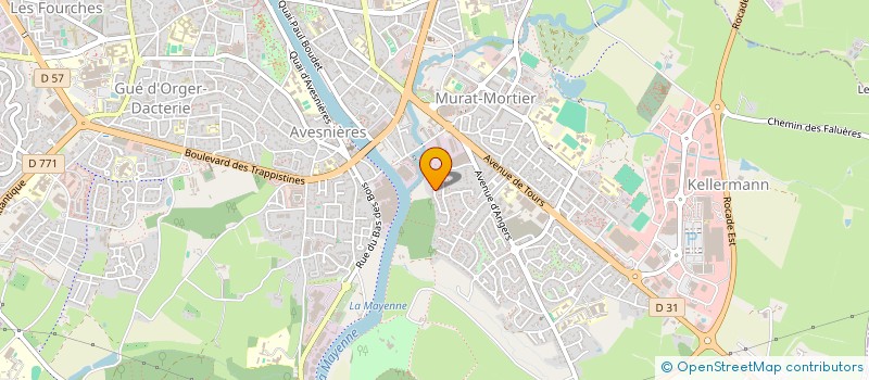 localisation de l'entreprise MANAGO à LAVAL