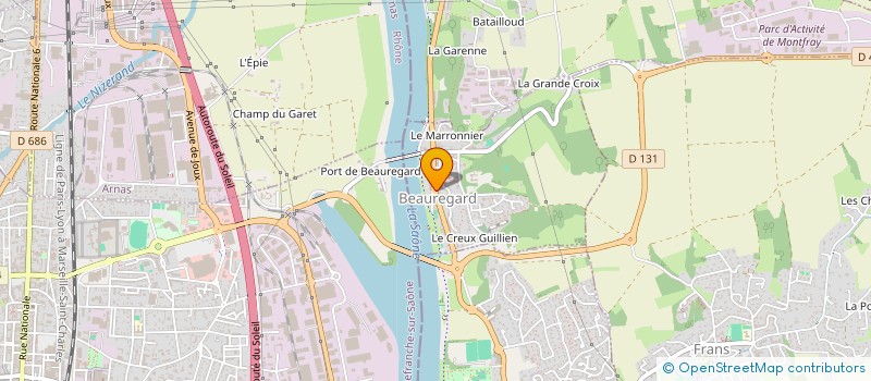localisation de l'entreprise MANAHE BEAUTE à BEAUREGARD