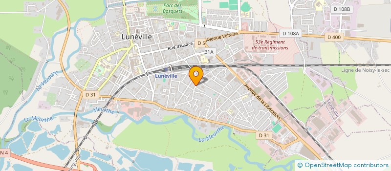 localisation de l'entreprise MANAHERE  LUNEVILLE