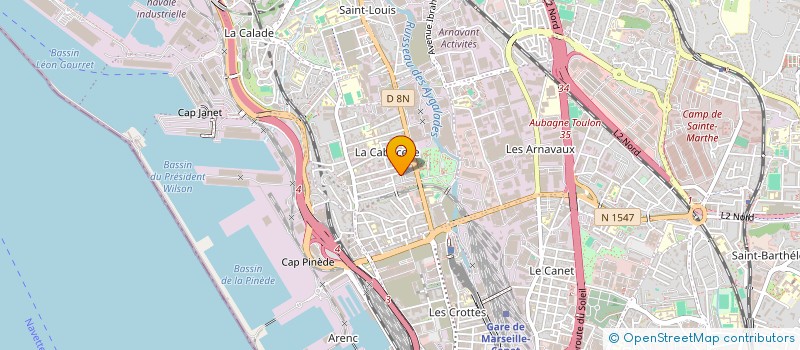 localisation de l'entreprise MANAI à MARSEILLE