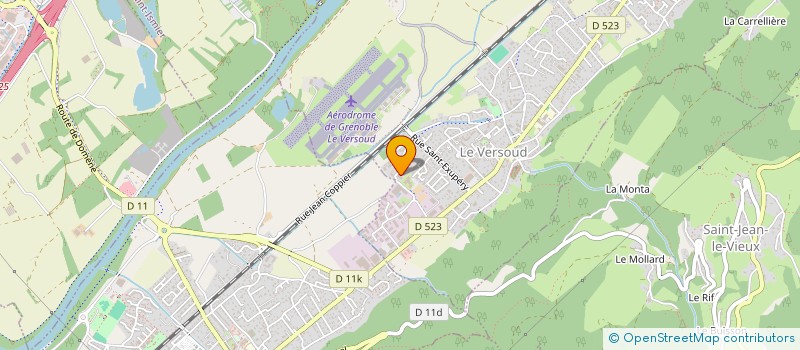 localisation de l'entreprise MANAI INVEST  LE VERSOUD