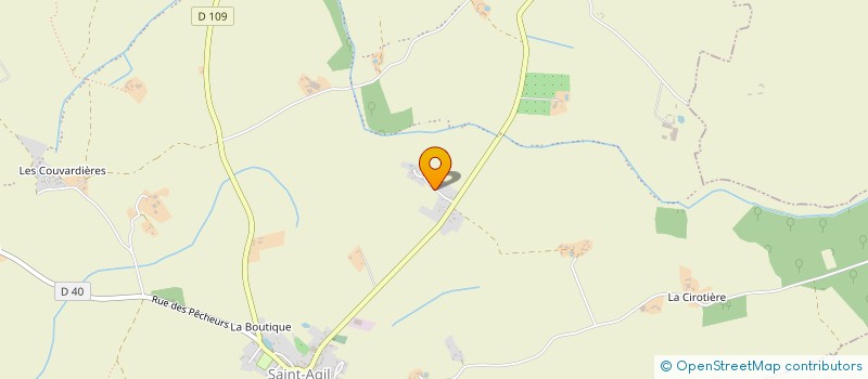 localisation de l'entreprise MANAINS  COUETRON-AU-PERCHE