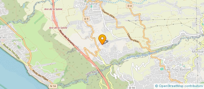 localisation de l'entreprise MANAJ'B  SAINT-PAUL