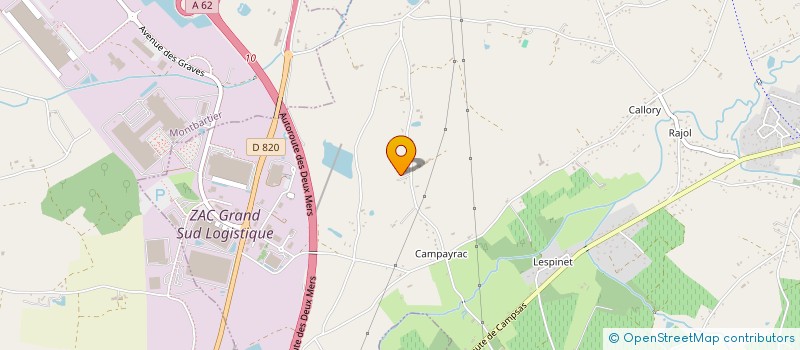 localisation de l'entreprise MANAJE  LABASTIDE-SAINT-PIERRE