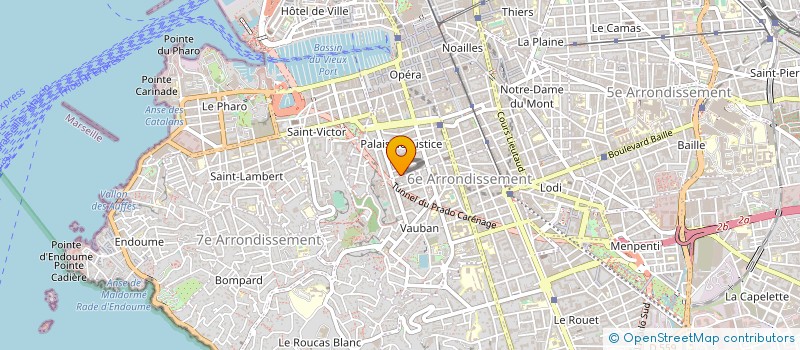 localisation de l'entreprise MANAJOB à MARSEILLE