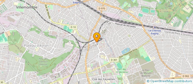 localisation de l'entreprise MANAKA à NEUILLY-SUR-MARNE