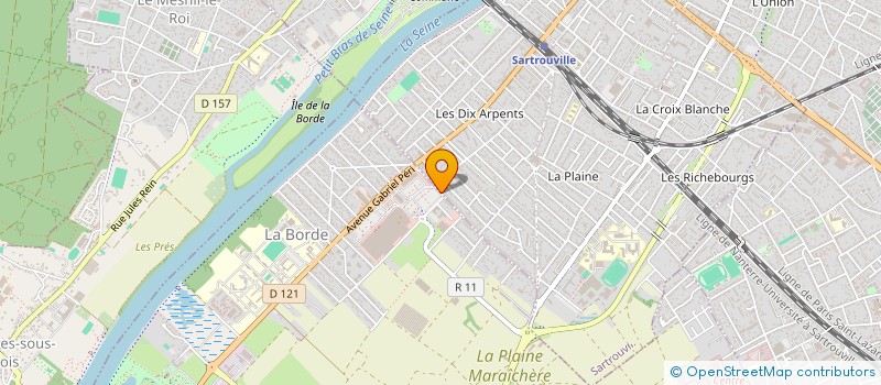 localisation de l'entreprise MANAKIDS  SARTROUVILLE