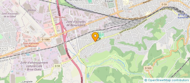 localisation de l'entreprise MANAKIN MUSIC  BRIVE-LA-GAILLARDE