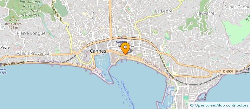 localisation de l'entreprise MANAL à CANNES