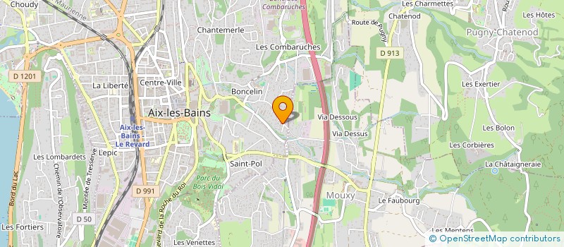 localisation de l'entreprise MANAL  MOUXY