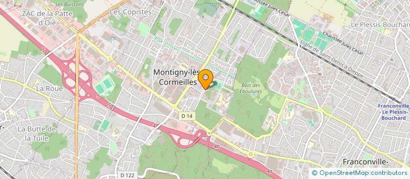 localisation de l'entreprise MANAL  MONTIGNY-LES-CORMEILLES