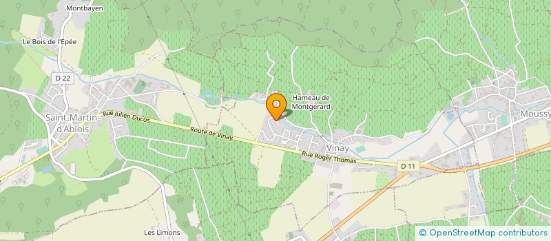 localisation de l'entreprise MANALAAN SERVICES PARTICULIERS à VINAY