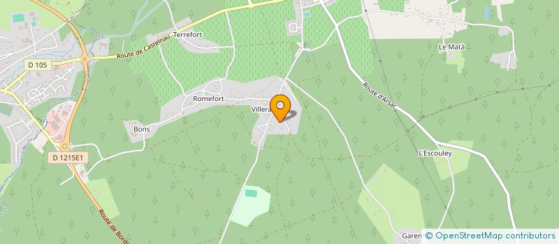 localisation de l'entreprise MANALIA  AVENSAN