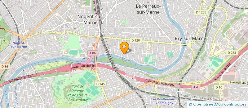 localisation de l'entreprise MANALIPAU à LE PERREUX-SUR-MARNE
