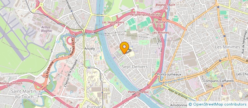 localisation de l'entreprise MANALUTI  TOULOUSE