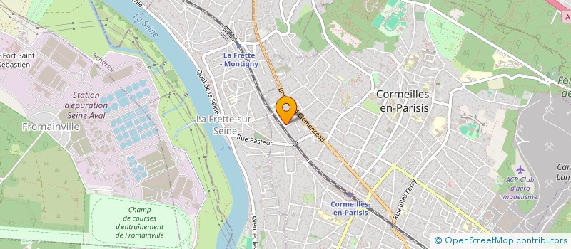 localisation de l'entreprise MANAME  CORMEILLES-EN-PARISIS