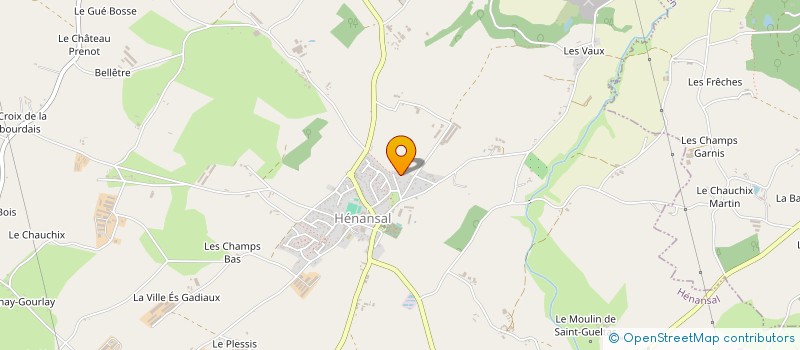 localisation de l'entreprise MANAMO  HENANSAL