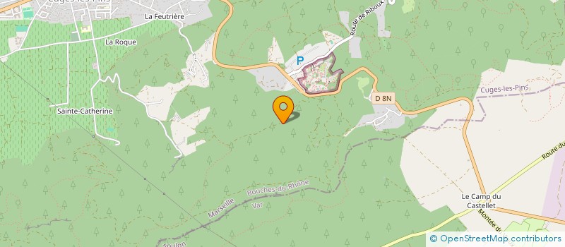 localisation de l'entreprise MANAMOOV  CUGES-LES-PINS