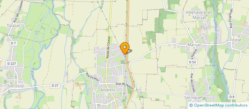 localisation de l'entreprise MANAN  LACASSAGNE