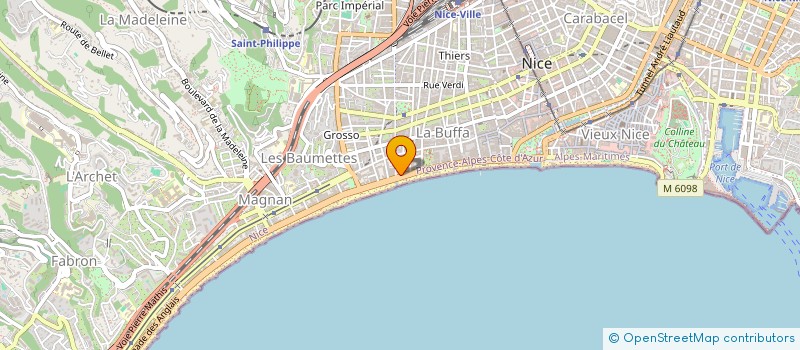 localisation de l'entreprise MANAN à NICE