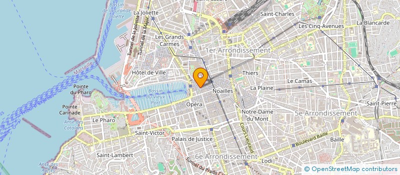 localisation de l'entreprise MANANDIER à MARSEILLE