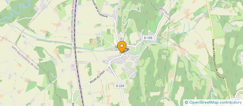 localisation de l'entreprise MANANE  CLAVEYSON