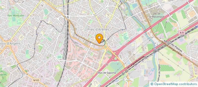 localisation de l'entreprise MANAO à MONTPELLIER