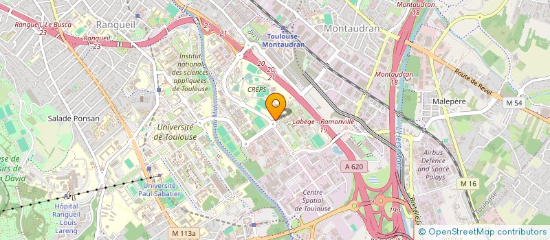 localisation de l'entreprise MANAO AHOANA  TOULOUSE