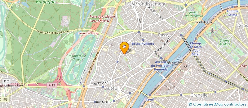 localisation de l'entreprise MANAO CONSULTING à SAINT-OUEN-SUR-SEINE