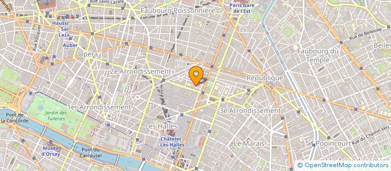 localisation de l'entreprise MANAOS à PARIS