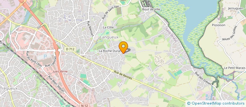 localisation de l'entreprise MANAPANY  LANGUEUX