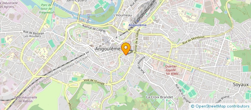 localisation de l'entreprise MANAPANY-SPFPL à ANGOULEME