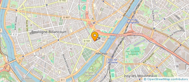 localisation de l'entreprise MANAPI à BOULOGNE-BILLANCOURT