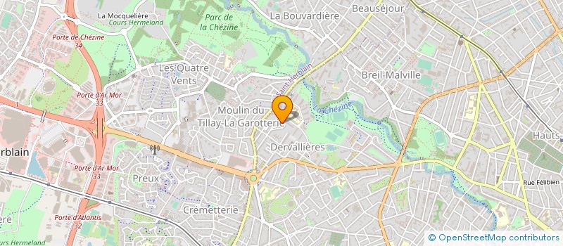 localisation de l'entreprise MANAR à NANTES