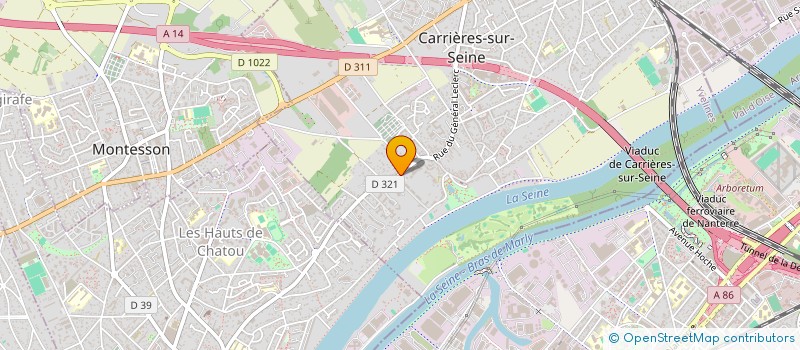 localisation de l'entreprise MANAR HOLDING  CARRIERES-SUR-SEINE