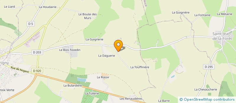 localisation de l'entreprise MANARANCHE RECYCLAGE à BELFORET-EN-PERCHE