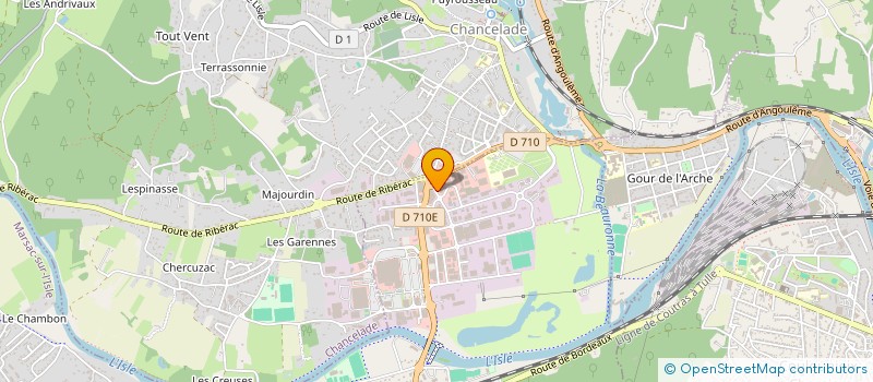 localisation de l'entreprise MANARI à MARSAC-SUR-L'ISLE