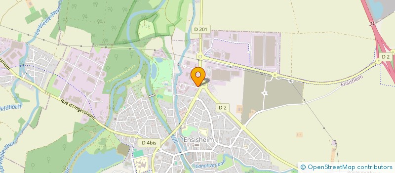 localisation de l'entreprise MANARY à ENSISHEIM