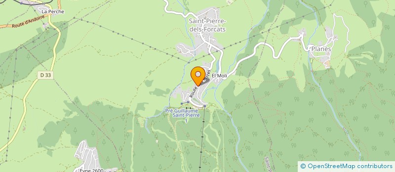 localisation de l'entreprise MANAS 1619  SAINT-PIERRE-DELS-FORCATS