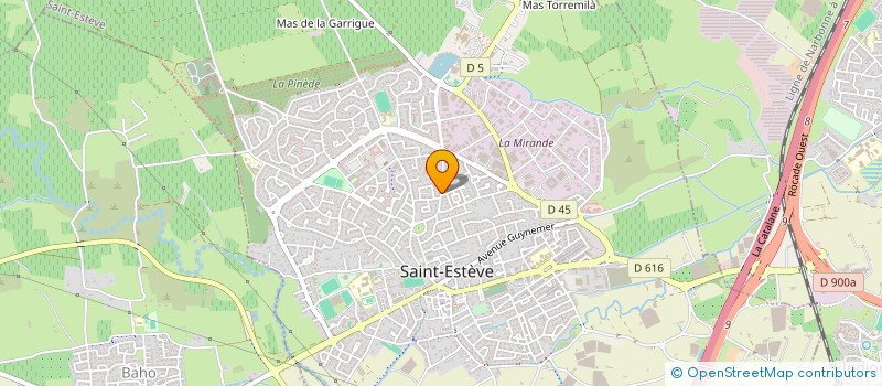 localisation de l'entreprise MANAS FAMILY  SAINT-ESTEVE