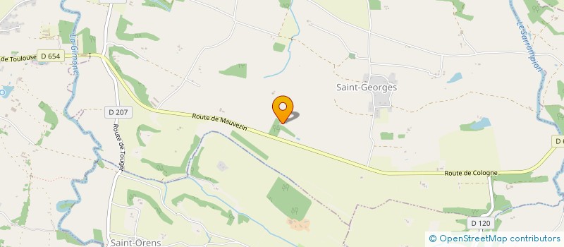 localisation de l'entreprise MANAS TRUST à SAINT-GEORGES