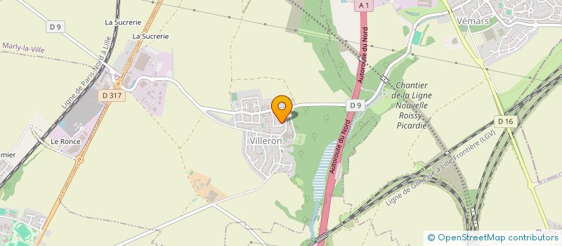 localisation de l'entreprise MANASANTE  LE PLESSIS-BELLEVILLE