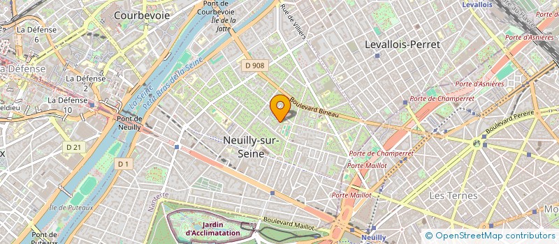 localisation de l'entreprise MANASSAS à NEUILLY-SUR-SEINE