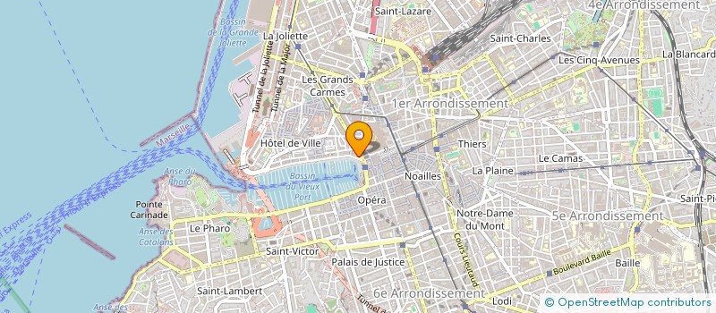 localisation de l'entreprise MANASSAS à MARSEILLE
