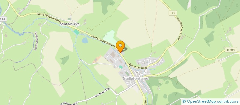 localisation de l'entreprise MANASSE  GAILLEFONTAINE