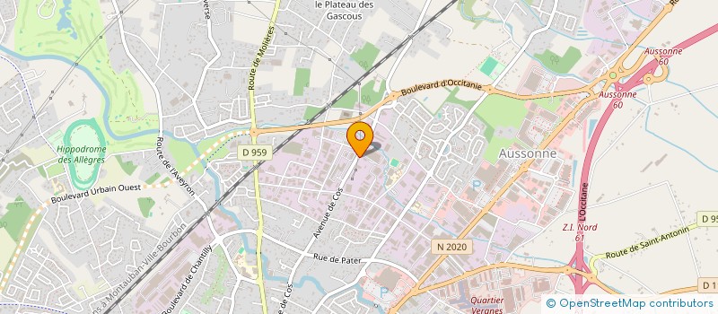 localisation de l'entreprise MANAT  MONTAUBAN