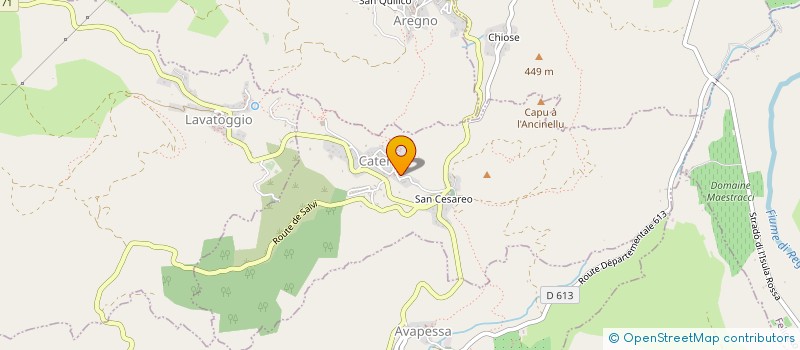 localisation de l'entreprise MANATA DI PASTORI BALANINI  MURO