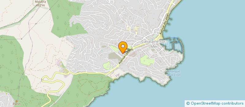 localisation de l'entreprise MANATEAM à CAVALAIRE-SUR-MER